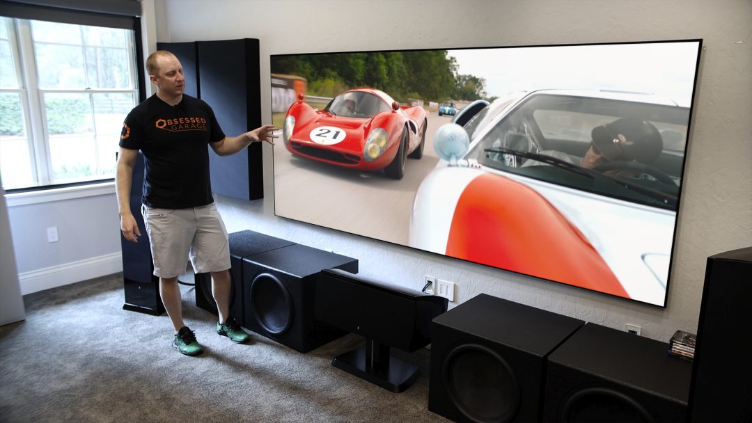 Obsessed Garage 7.1.4 Dolby Atmos Revel Home Theater Tour