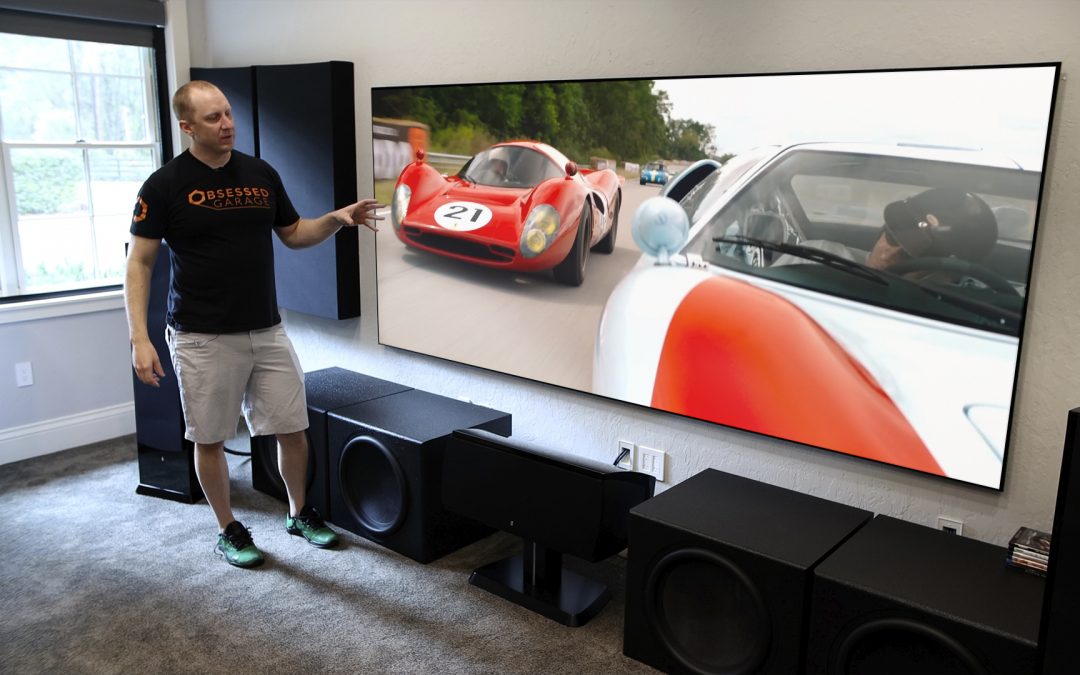 Obsessed Garage 7.1.4 Dolby Atmos Revel Home Theater Tour